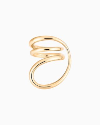 ＜Charlotte Chesnais (Women)＞リング　ＢＡＧＵＥ　ＲＯＵＮＤ　ＴＲＩＰ